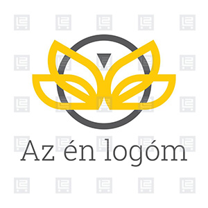 Lepke, pillangó-hatás absztrakt logó