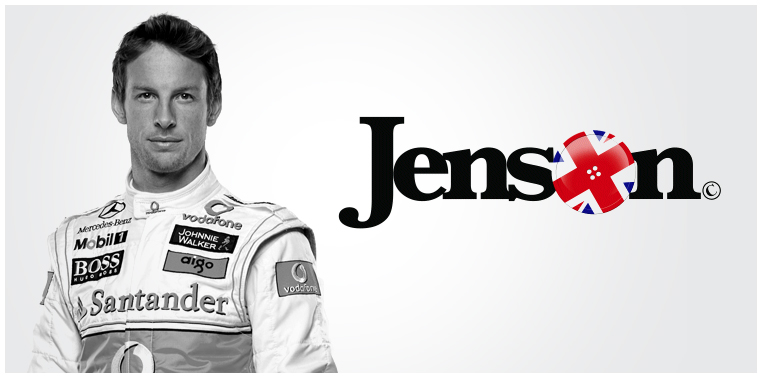 JENSON BUTTON logó