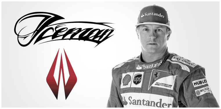 KIMI RÄIKKÖNEN logó