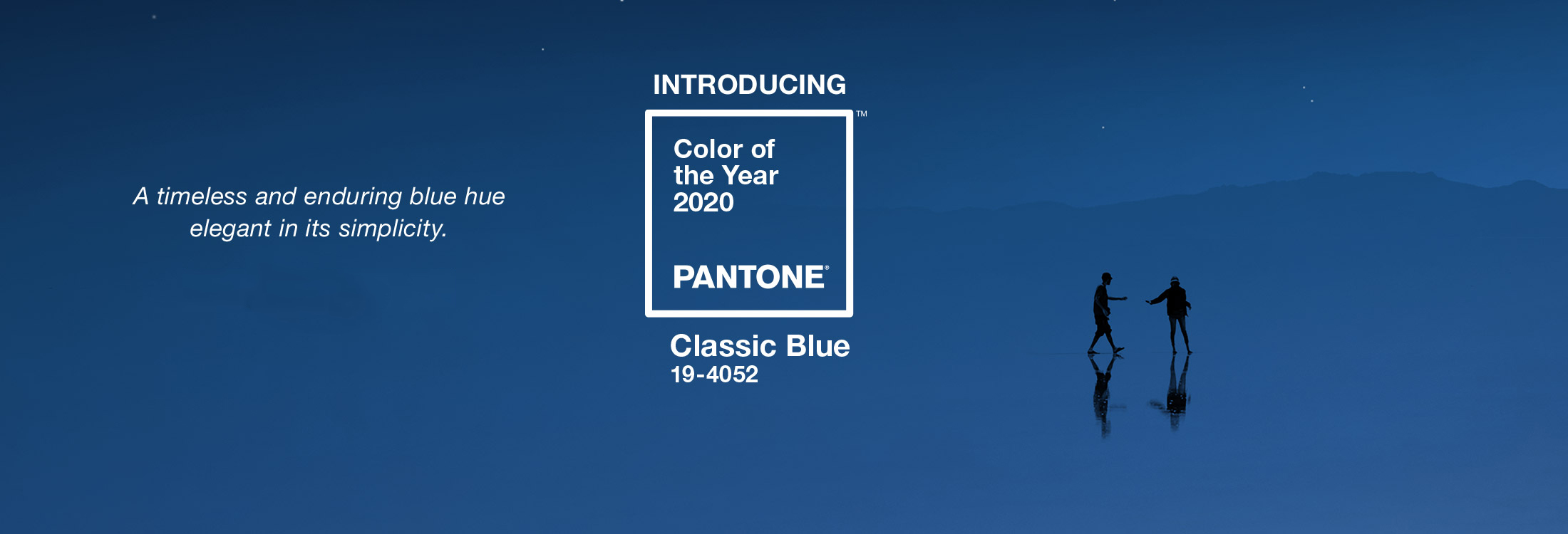 Pantone2020 Classic Blue