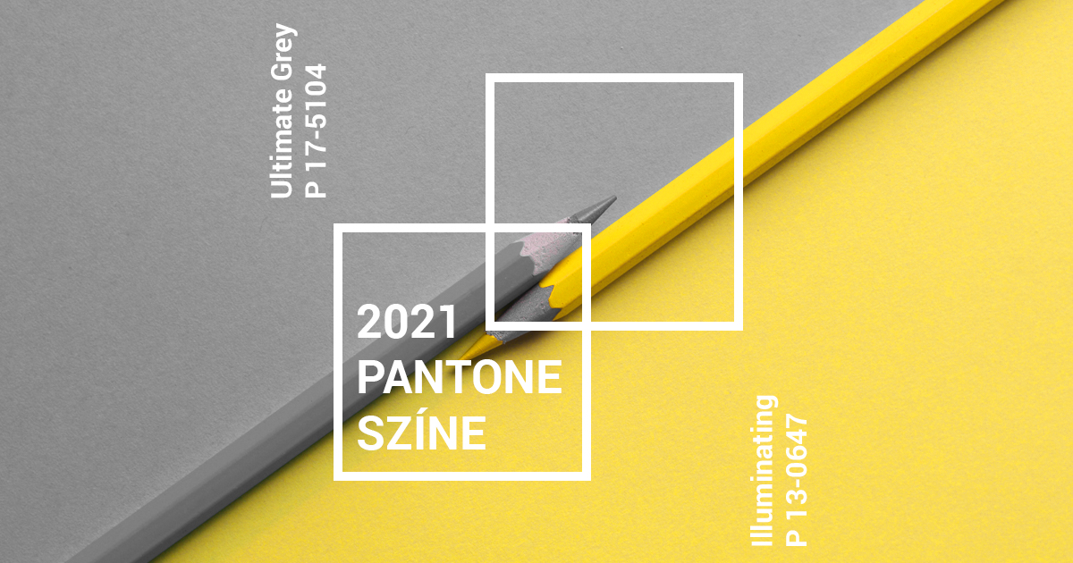 Pantone 2021 Ultimate Grey Illuminating