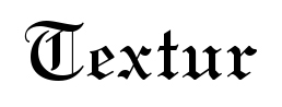 Textur font
