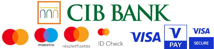 CIB Bank, MasterCard és Visa logók