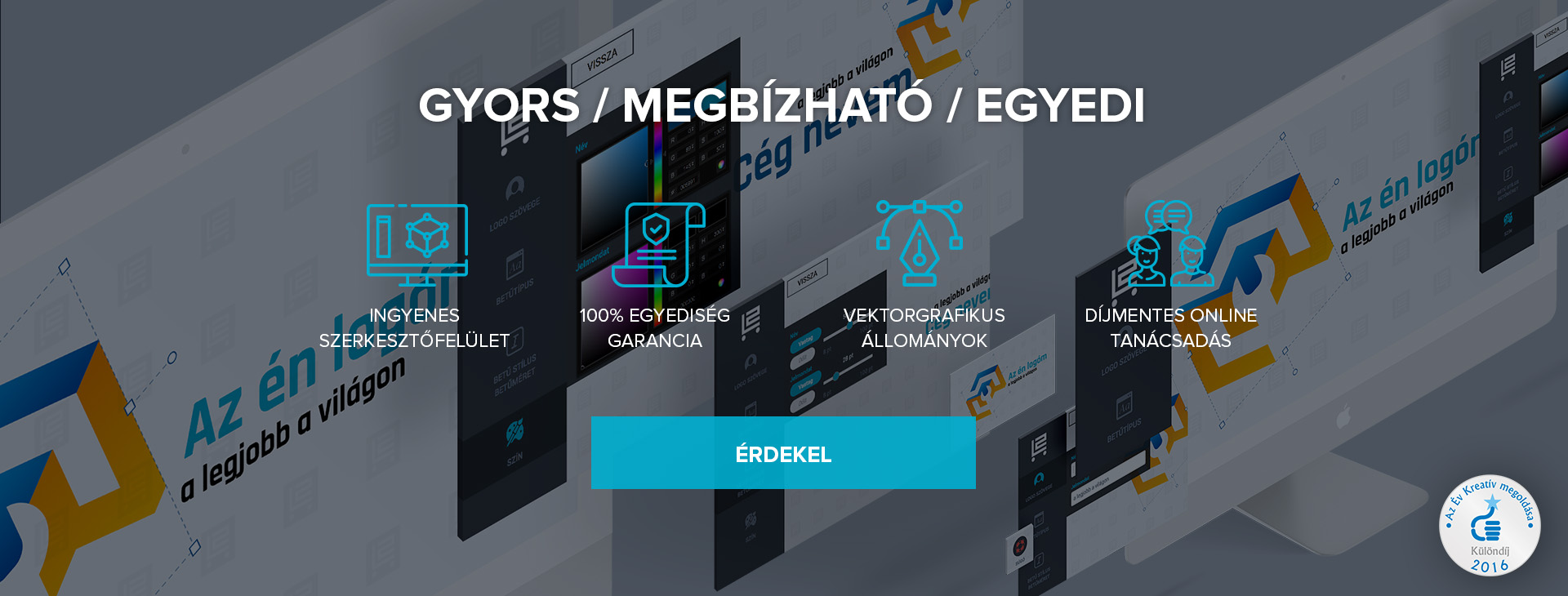 Gyors megbízható egyedi logótervezés