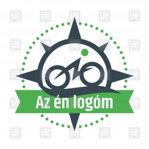 Bringatúra hegyikerékpározás logó - Zöld