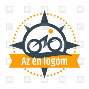 Bringatúra hegyikerékpározás logó - Narancssárga