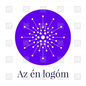 Csillagkép luxus étterem logó - Lila