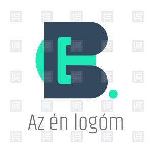 Bt betű monogram logó - Sokszínű