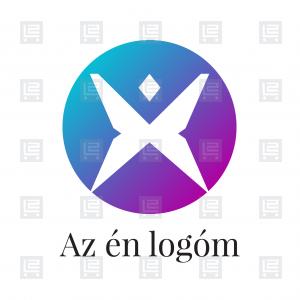 Életmód tanácsadó pillangó logó - Lila