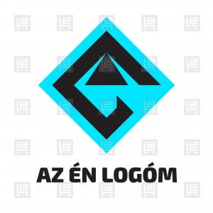 Útépítés aszfaltozás épületbontás logó - Kék