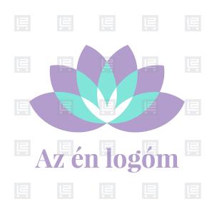 Lótuszvirág buddhizmus tibeti webshop logó - Sokszínű