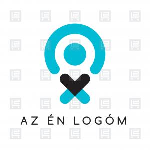 Koronavírus covid 19 gyorsteszt véradás plazma pont logó - Kék