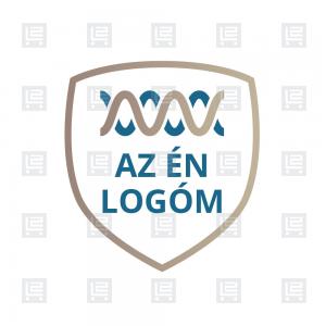 Víruskutatás laboratórium egészségügyi teszt DNS logó - Sokszínű