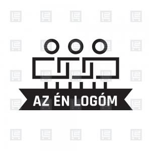 Költöztetés szaki bútorszállítás emberek logó - Fekete