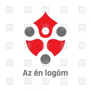 Plazma központ véradás plazmaadás logó - Szürke