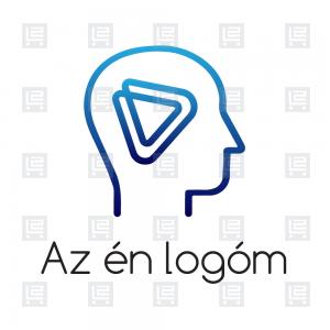 Pszichológus online pszichológiai tanácsadás logó - Kék