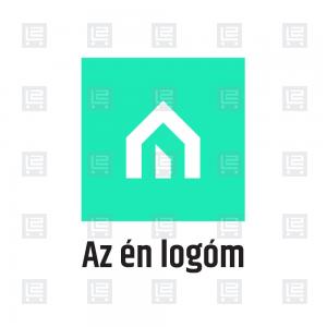 Mobilház könnyűszerkezetes készház, gyorsház kivitelezés logó - Zöld