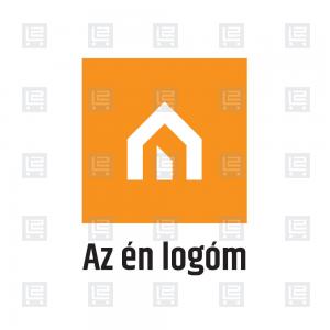 Mobilház könnyűszerkezetes készház, gyorsház kivitelezés logó - Narancssárga