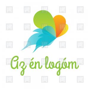 Lepke pillangó szárnyak szabadság logó - Sokszínű