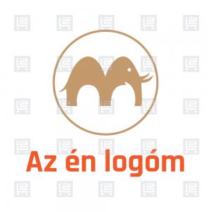 Mammut M betű kör logó - Arany