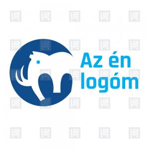 Mammut naplemente M monogram logó - Kék