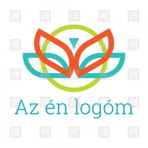 Lepke, pillangó-hatás absztrakt logó - Sokszínű