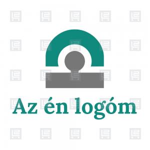 Híd kapu forma omega Ω jel logó - Sokszínű