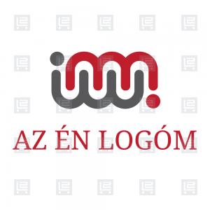 IM IW betűlogó monogram logó - Sokszínű
