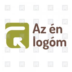 G betű monogram nyíl logó - Zöld