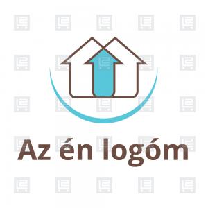 Ingatlaniroda szigetelés nyilak logó - Sokszínű