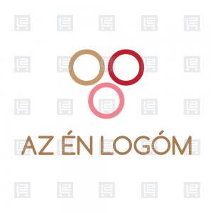 Minimalista borászat szőlő logó - Sokszínű