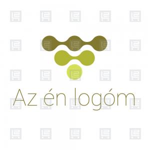 Szőlészet borászat pincészet modern logó - Zöld