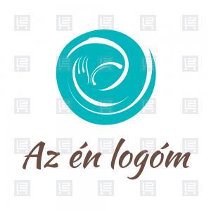 Gasztro étterem levesbár logó - Kék