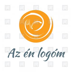 Gasztro étterem levesbár logó - Narancssárga