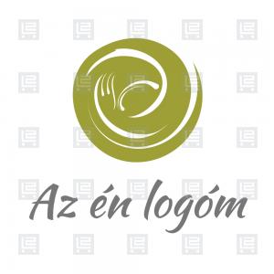 Gasztro étterem levesbár logó - Zöld