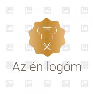 Gasztroblog szakács étterem chef logó - Arany