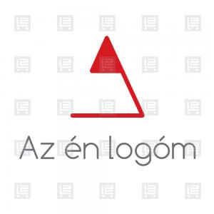 DIY logó kézműves webshop A betű monogram - Vörös