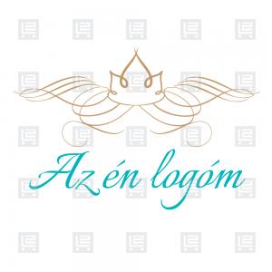 Esküvői ruhaszalon menyasszonyi ruha kölcsönző logó - Arany
