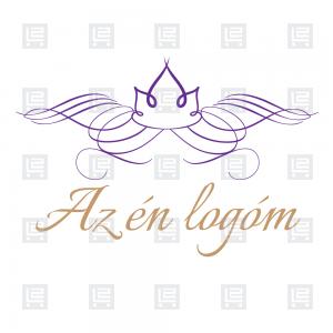 Esküvői ruhaszalon menyasszonyi ruha kölcsönző logó - Lila