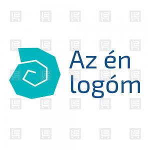 Csigalépcső tervezés design logó - Kék