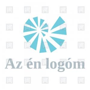 Beltéri lépcsők lakberendezés mozaik logó - Kék