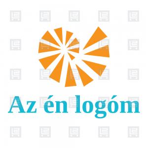 Beltéri lépcsők lakberendezés mozaik logó - Narancssárga