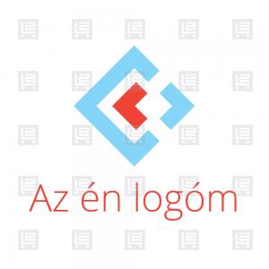 Alaprajz program L betűlogó monogram logó - Kék