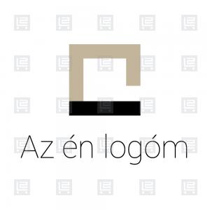 Építészmérnök tervező A betűlogó - Arany