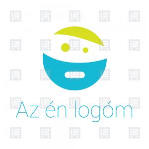 Karate oktatás edzés gyerekeknek logó - Kék