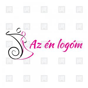 Táncruha kölcsönzés varrás logó - Rózsaszín