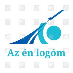 Repülőgép szimulátor logó - Kék