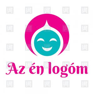 Játszóház baba-mama klub logó - Rózsaszín