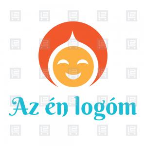 Játszóház baba-mama klub logó - Narancssárga