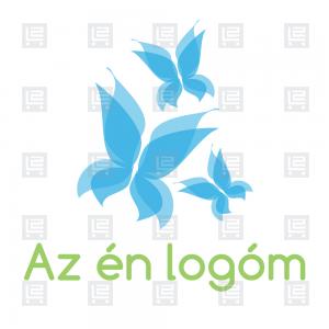 Lélekpillangó blog lelkisegély logó - Kék